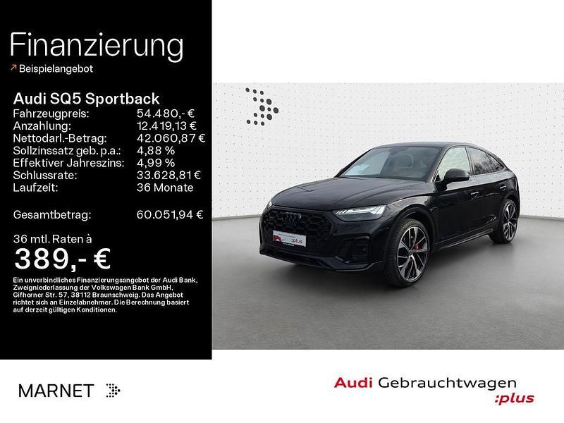 Gebraucht Audi SQ5 Sport 341 PS (250 kW) 2022 Mythosschwarz metallic SUV