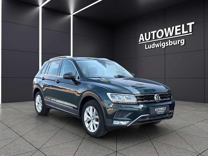 Gebraucht VW Tiguan Highline 220 PS (161 kW) 2016 Grün SUV