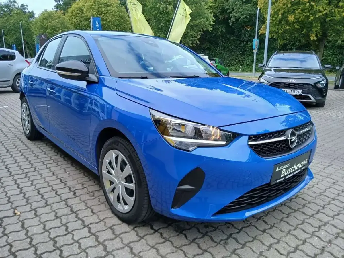 Brugt Opel Corsa-e Edition 100 kW (136 HK) 2022 Blå Hatchback
