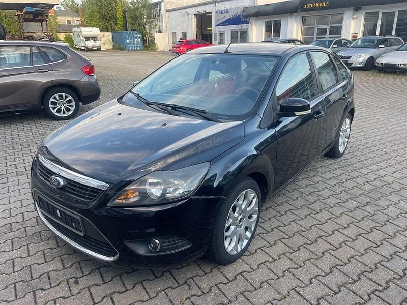 Schwarz Gebraucht 2008 Ford Focus Sport Limousine | 1.000 € (Superpreis) - Bild 1/4