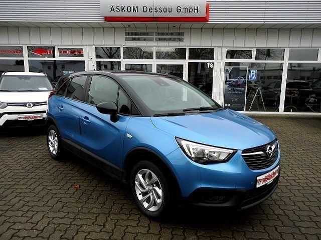 Gebraucht Opel Crossland Edition 82 PS (60 kW) 2017 Blau SUV