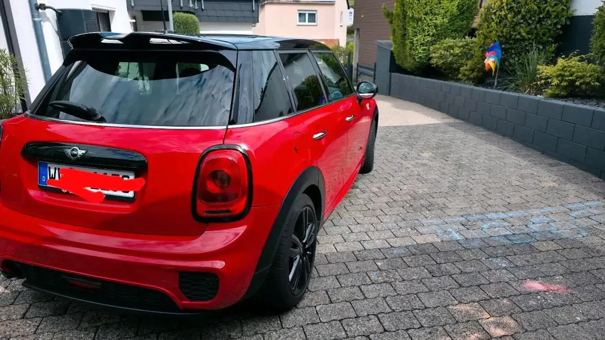Gebraucht Mini John Cooper Works 136 PS (100 kW) 2015 Rot Kleinwagen