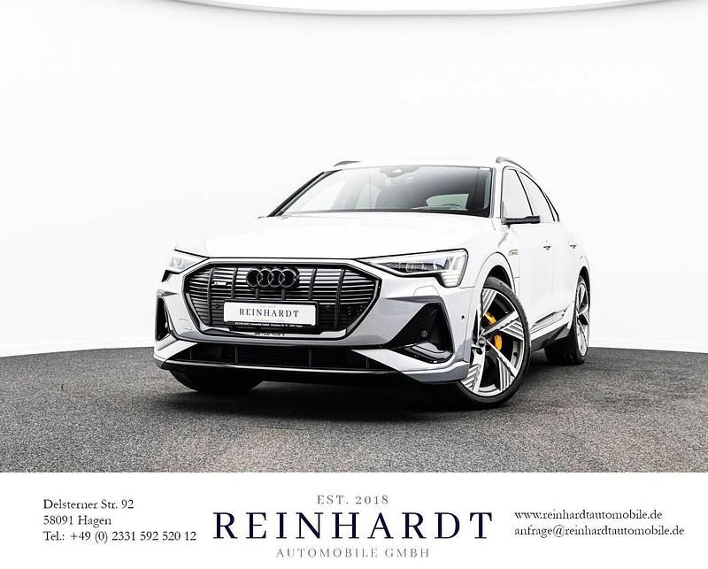 Florettsilber metallic Gebraucht 2022 Audi e-tron Sportback S-Line SUV | 36.930 € - Bild 1/3