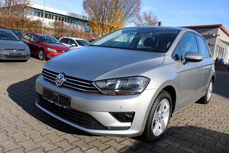 Grau Gebraucht 2017 VW Golf Sportsvan Van / Kleinbus | 16.990 € (Fairer Preis) - Bild 1/4