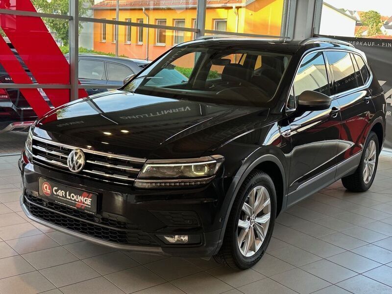 Schwarz Gebraucht 2018 VW Tiguan Allspace Comfortline SUV | 19.999 € (Guter Preis) - Bild 1/4