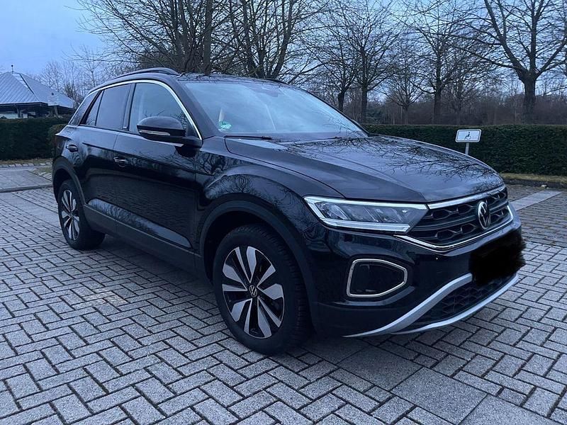 Schwarz Gebraucht 2024 VW T-Roc Life SUV | 25.900 € (Guter Preis) - Bild 1/4