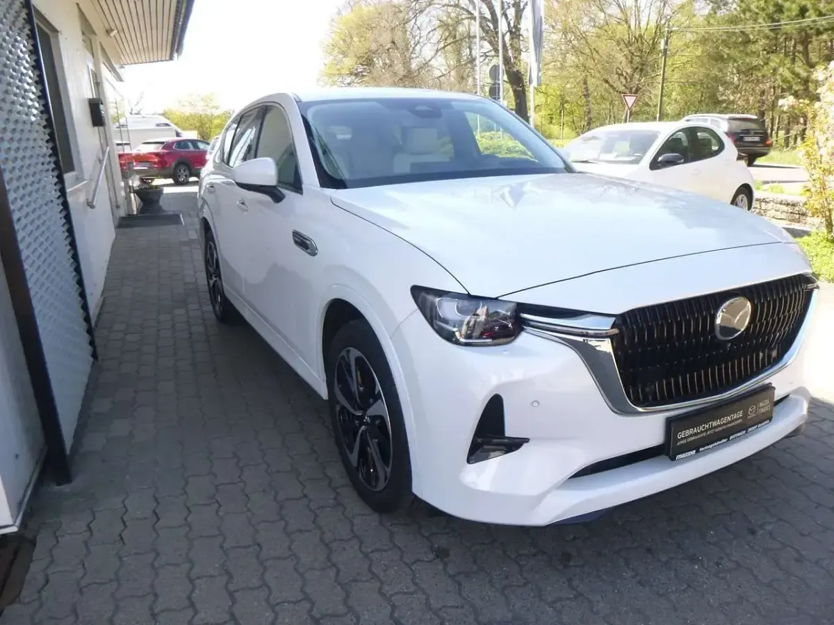 Gebraucht Mazda CX-60 Takumi-Line 192 PS (141 kW) 2022 Rhodium white 51k SUV