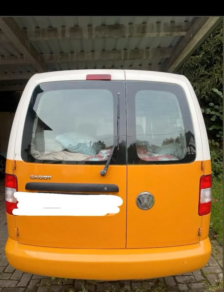 Gebraucht VW Caddy 69 PS (50 kW) 2007 Weiß Van / Kleinbus