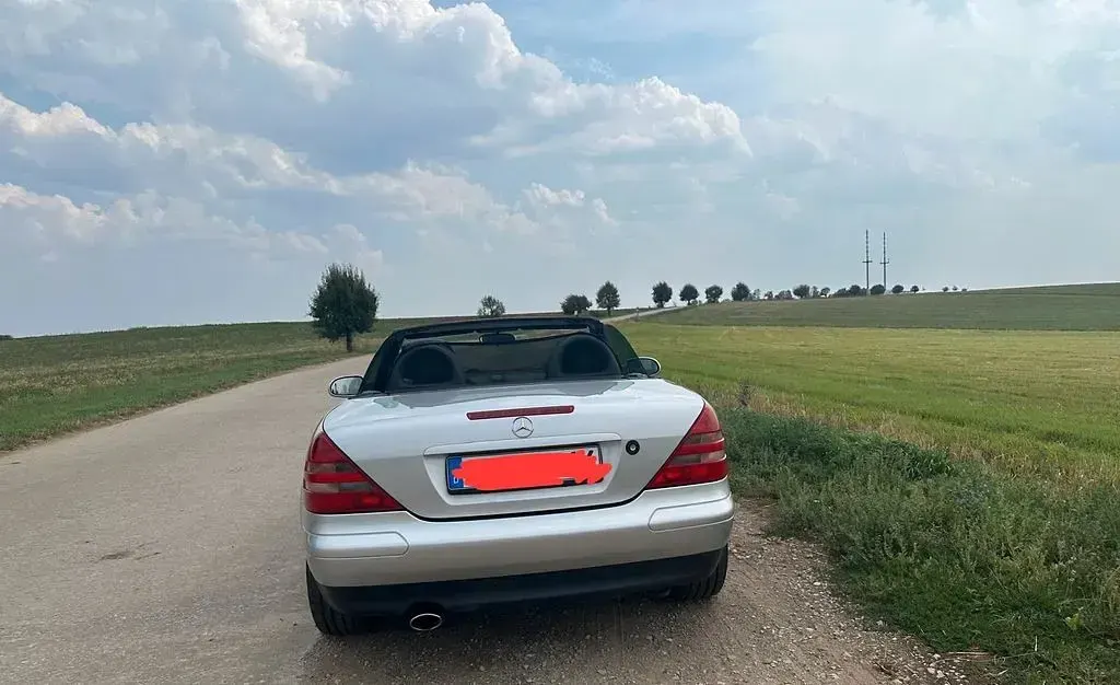 Gebraucht Mercedes SLK200 136 PS (100 kW) 1998 Silber Cabrio