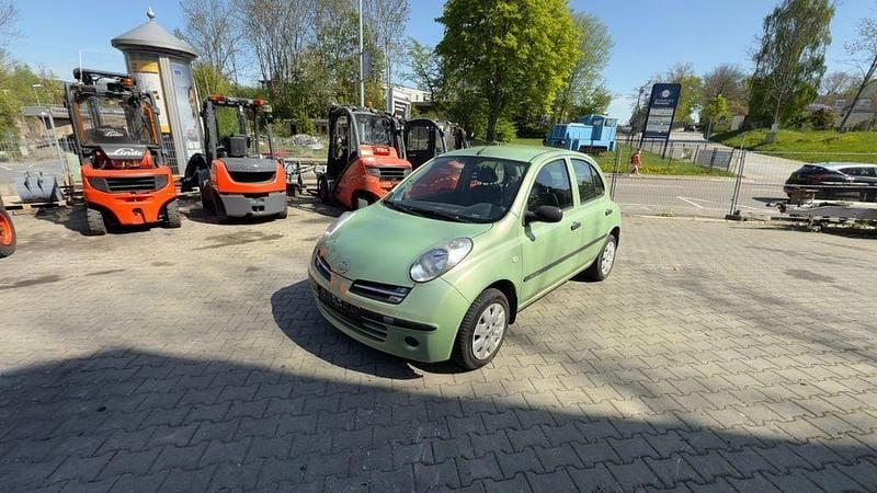 Grün Gebraucht 2005 Nissan Micra Kleinwagen | 899 € (Guter Preis) - Bild 1/4