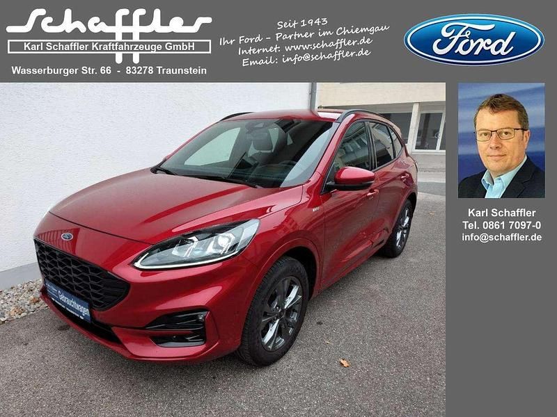 Lucidrot metallic Gebraucht 2021 Ford Kuga ST-Line X SUV | 26.500 € (Etwas zu teuer) - Bild 1/4