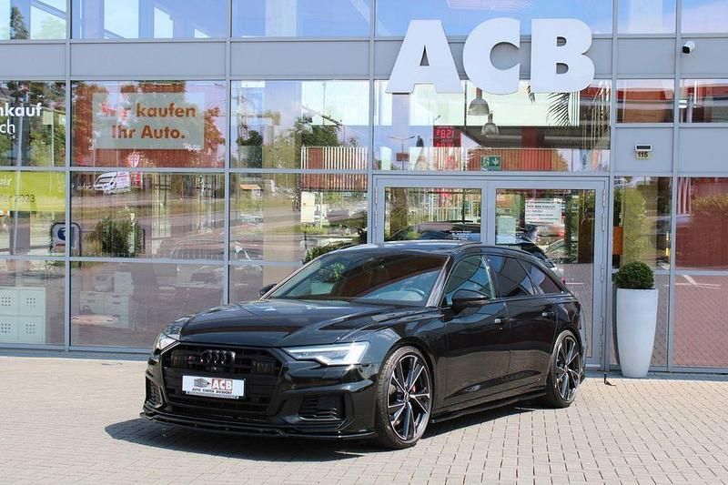Mythosschwarzmet. Gebraucht 2022 Audi S6 Sport Kombi | 64.900 € (Teuer) - Bild 1/4