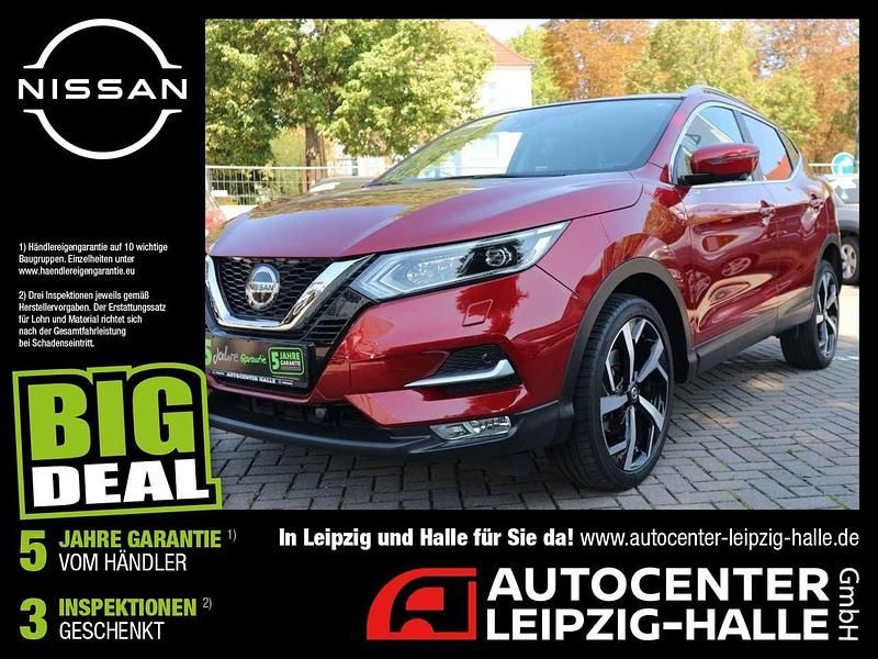 New red (m) Gebraucht 2019 Nissan Qashqai 360º SUV | 17.490 € (Fairer Preis) - Bild 1/4