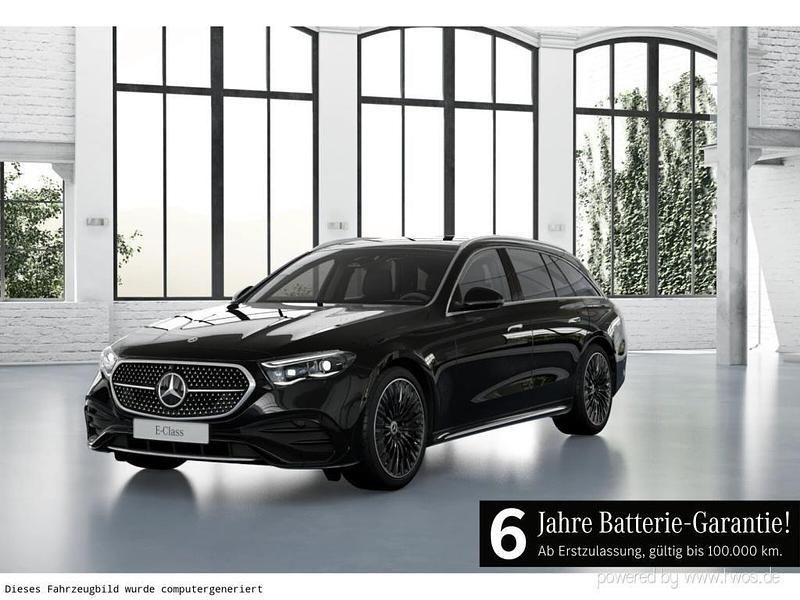 Metalliclack obsidianschwarz Gebraucht 2025 Mercedes E300 Kombi | 69.400 € - Bild 1/4
