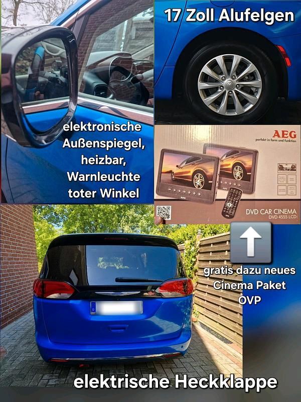 Second-hand Chrysler Pacifica 286 CP (210 kW) 2018 Albastru Monovolum