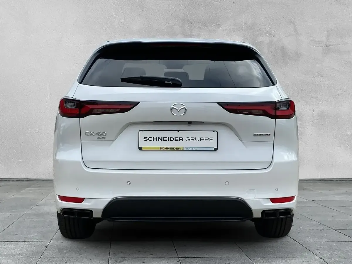 Neu Mazda CX-60 Homura-Line 254 PS (186 kW) 2025 Rhodium white SUV