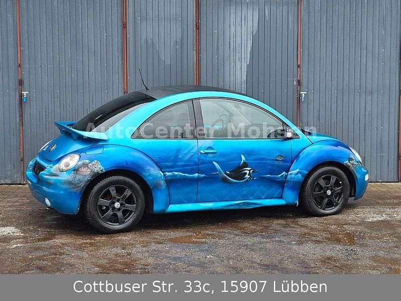 Gebraucht VW New Beetle 101 PS (74 kW) 2004 Blau Kleinwagen