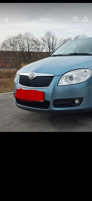 Blau Gebraucht 2008 Skoda Fabia Kombi | 3.500 € (Teuer) - Bild 1/4