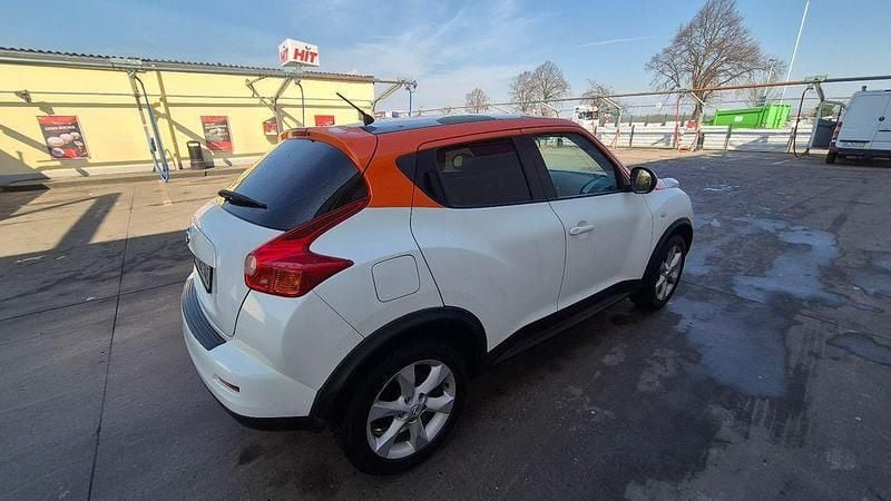 Gebraucht Nissan Juke Acenta 117 PS (86 kW) 2012 Weiß SUV