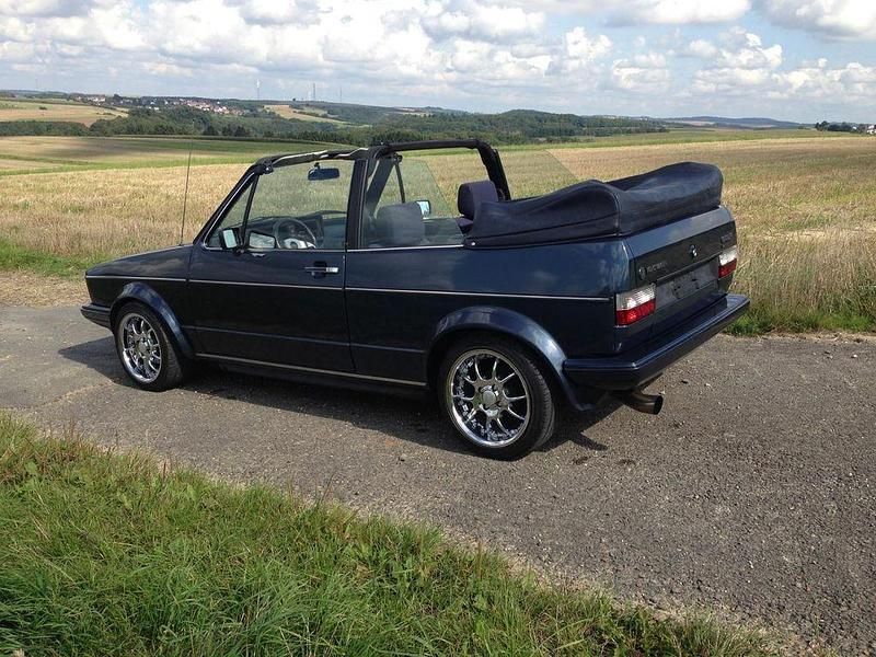 Gebraucht VW Golf Cabriolet 72 PS (52 kW) 1987 Schwarz Cabrio