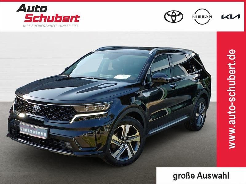 Abp) auroraschwarz met. (schwarz Gebraucht 2021 Kia Sorento Spirit SUV | 34.970 € (Fairer Preis) - Bild 1/4