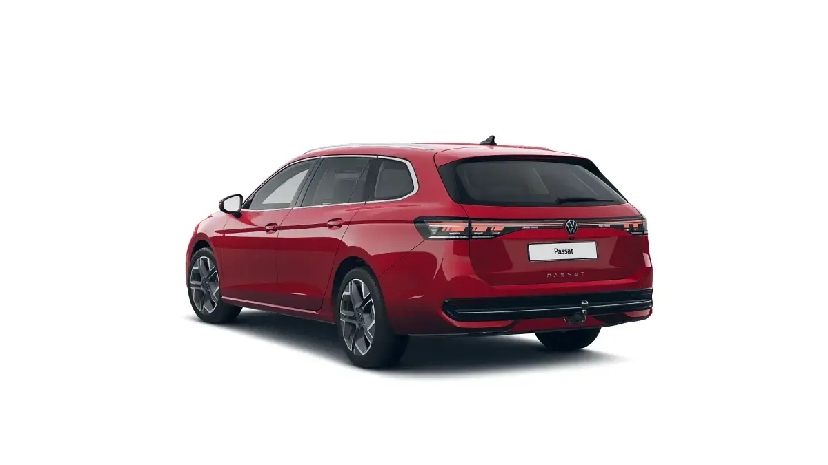 Gebraucht VW Passat Elegance 150 PS (110 kW) 2024 Chilirot metallic Kombi
