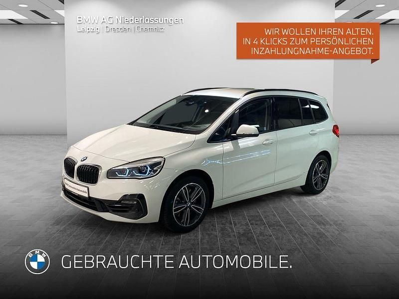 Weiß Gebraucht 2022 BMW 220 Gran Tourer Performance Van / Kleinbus | 27.812 € (Etwas zu teuer) - Bild 1/4
