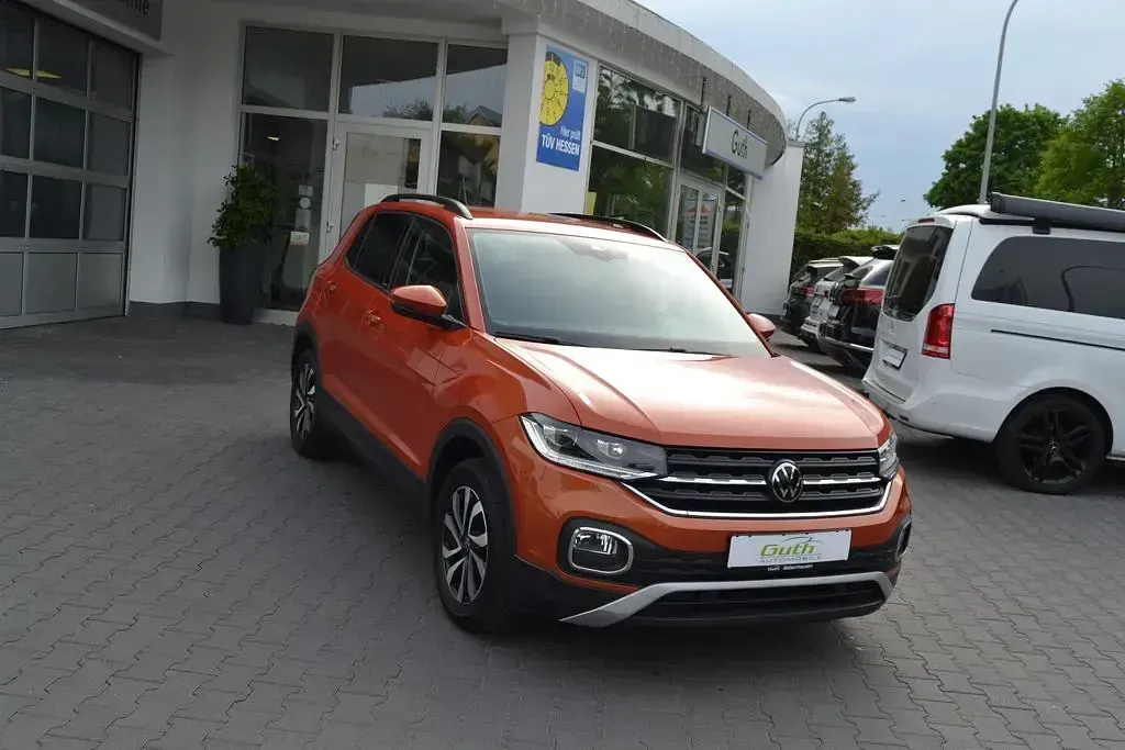 Gebraucht VW T-Cross Active 110 PS (80 kW) 2022 Orange SUV