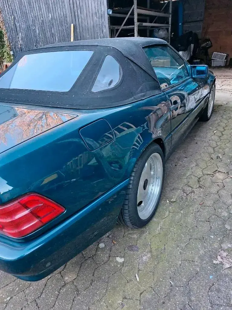 Gebraucht Mercedes SL280 200 PS (147 kW) 1995 Grün Cabrio