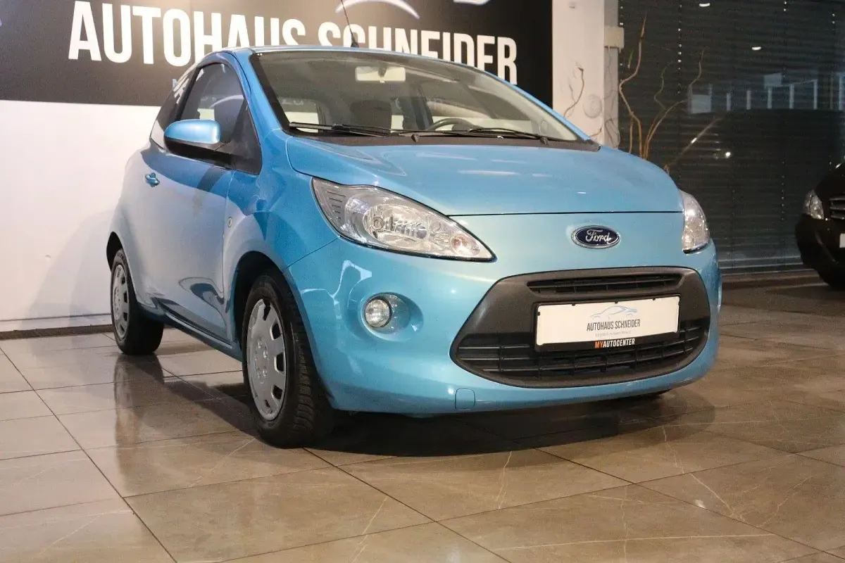 Gebraucht Ford Ka Titanium 69 PS (50 kW) 2009 Blau Kleinwagen