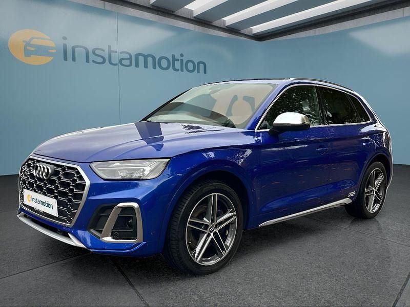 Blau Gebraucht 2021 Audi SQ5 SUV | 46.449 € (Guter Preis) - Bild 1/4