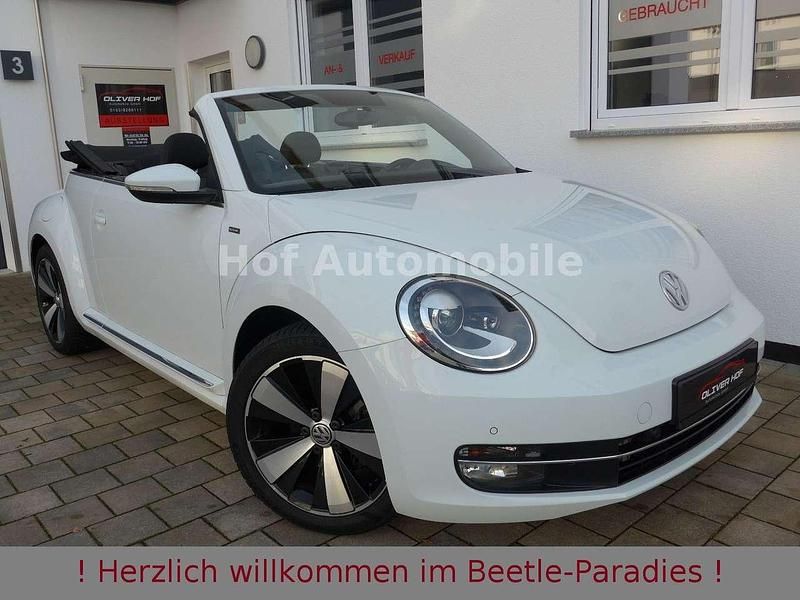 Weiß Gebraucht 2016 VW Beetle Allstar Cabrio | 21.440 € (Teuer) - Bild 1/3