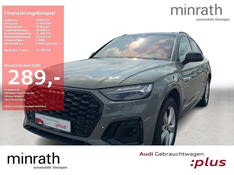 Grau Gebraucht 2021 Audi Q5 Sportback Edition .1 SUV | 44.189 € (Fairer Preis) - Bild 1/4