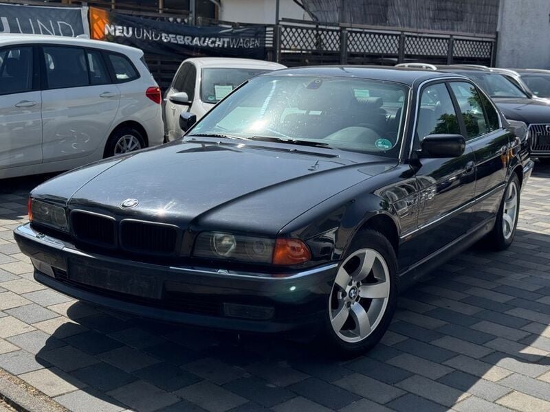 Schwarz Gebraucht 1998 BMW 728 Sport Line Limousine | 5.499 € - Bild 1/4