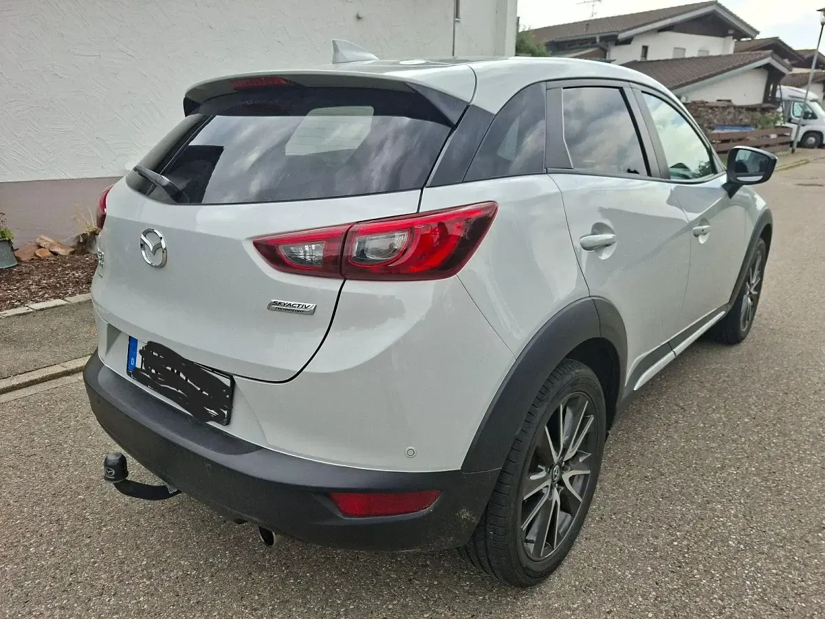 Gebraucht Mazda CX-3 Sports-Line 150 PS (110 kW) 2017 Weiß SUV