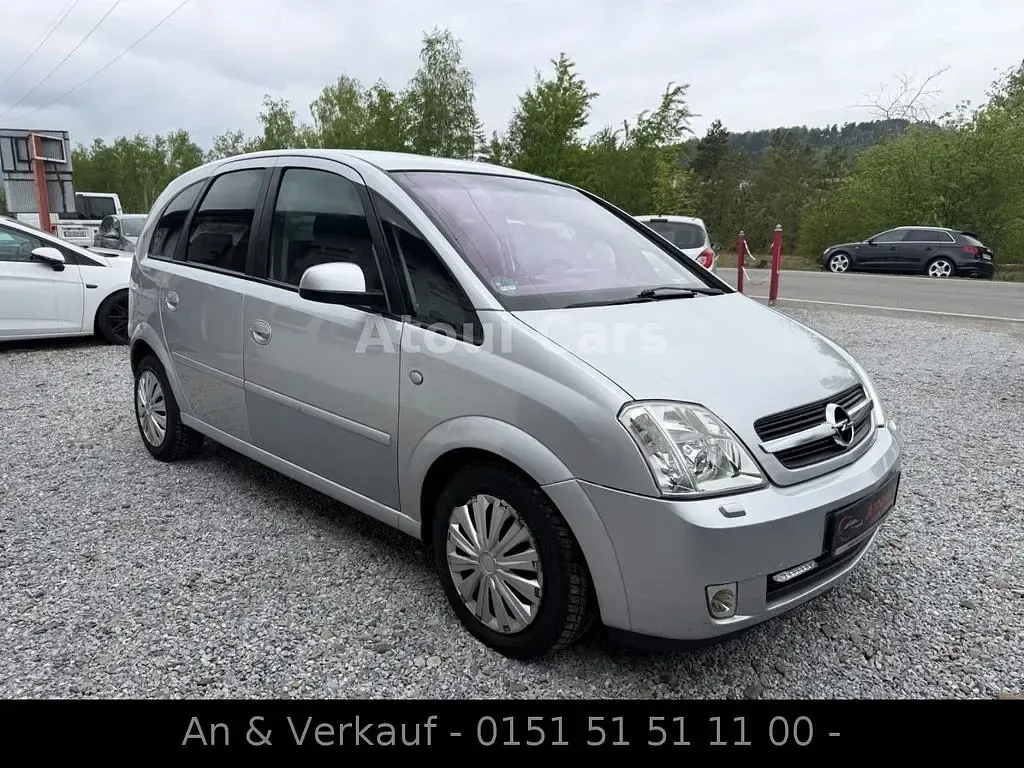 Używany Opel Meriva Edition 101 KM (74 kW) 2005 Srebrny Minivan