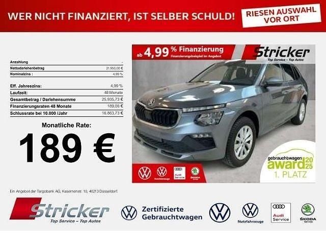 Graphitegrau metallic Gebraucht 2024 Skoda Kamiq Selection SUV | 21.949 € (Fairer Preis) - Bild 1/3