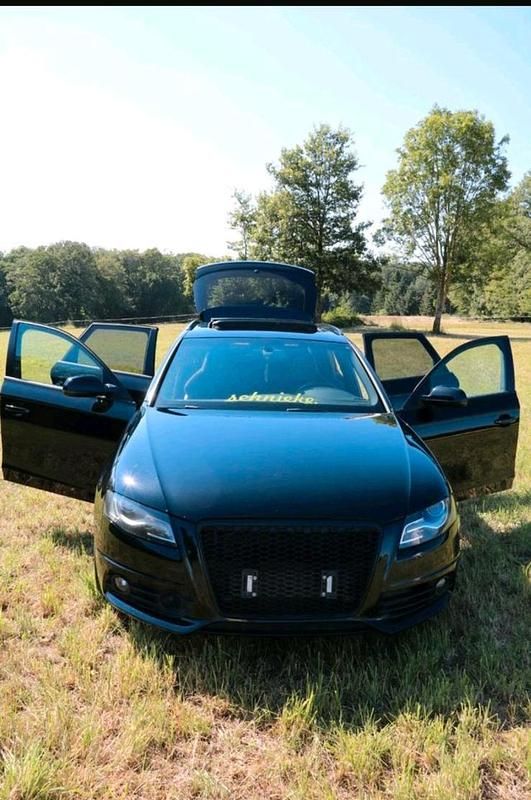 Schwarz Gebraucht 2009 Audi S4 Black Edition Kombi | 12.400 € - Bild 1/4