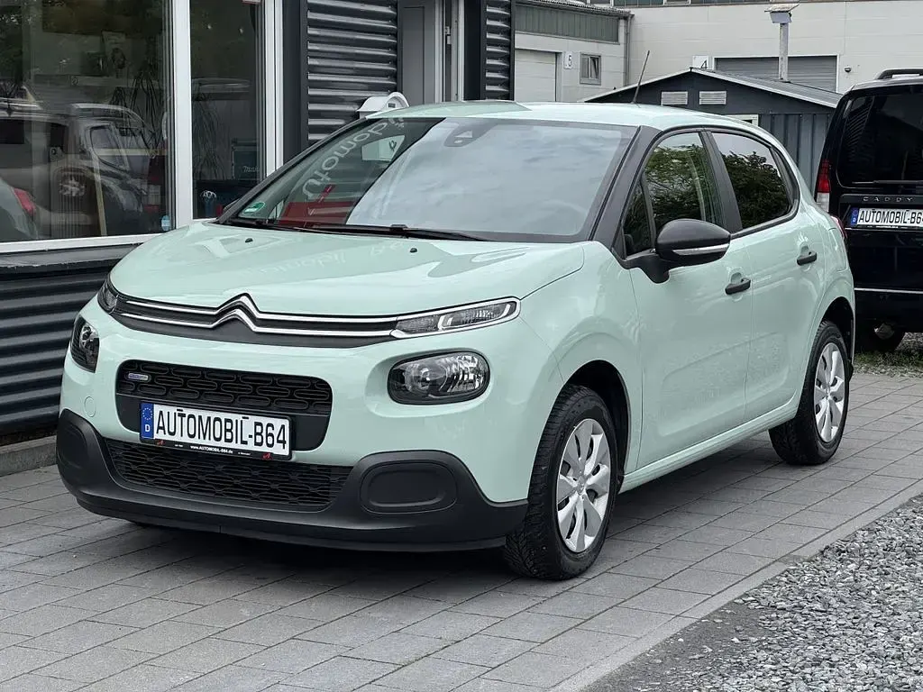 Gebraucht Citroën C3 Live 68 PS (50 kW) 2017 Grün Kleinwagen