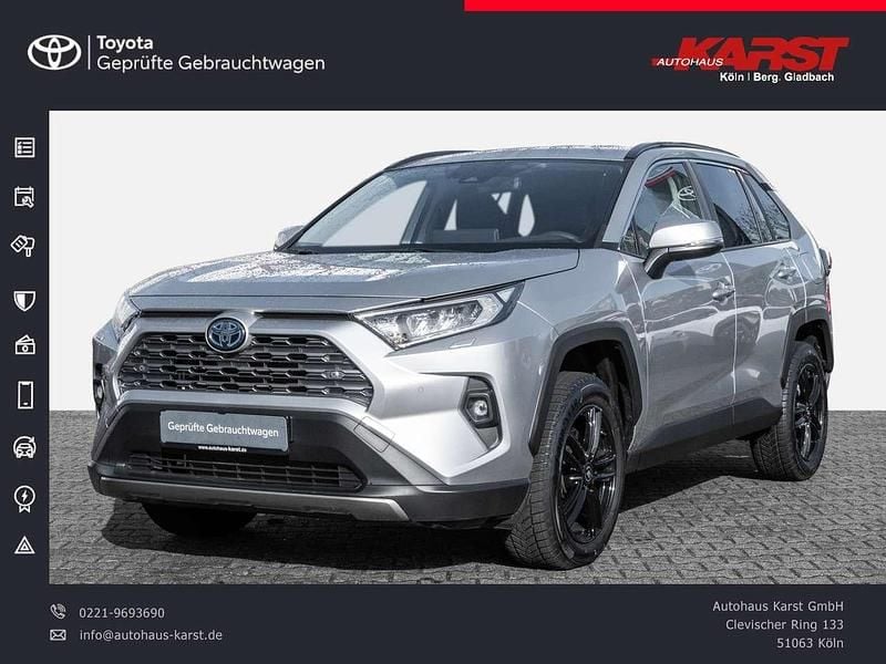Silber Gebraucht 2023 Toyota RAV4 Hybrid Team SUV | 38.795 € (Guter Preis) - Bild 1/4