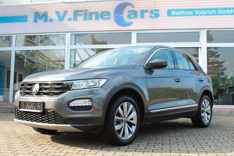 Indiumgrau metallic Gebraucht 2020 VW T-Roc Style SUV | 21.800 € (Fairer Preis) - Bild 1/4