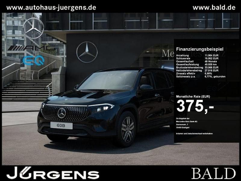 Schwarz metalliclack kosmossch Gebraucht 2024 Mercedes EQB250+ Electric Art SUV | 39.880 € (Superpreis) - Bild 1/4