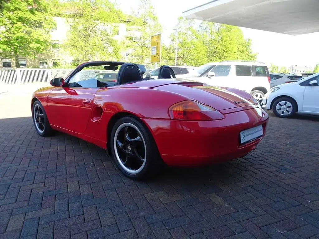 Occasion Porsche Boxster 204 ch (150 kW) 1998 Rouge Cabriolet