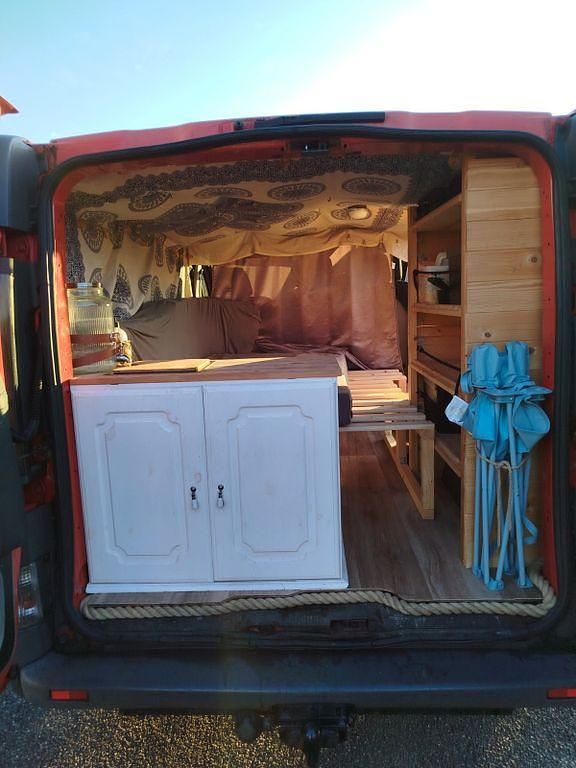 Gebraucht Opel Vivaro 82 PS (60 kW) 2002 Rot Van / Kleinbus