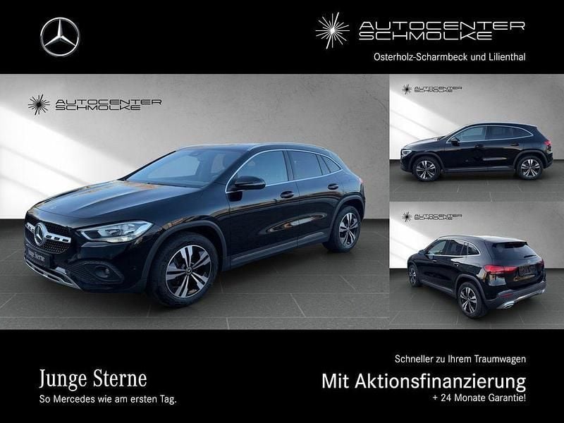 Unilack nachtschwarz Gebraucht 2021 Mercedes GLA200 Progressive SUV | 28.989 € (Fairer Preis) - Bild 1/4