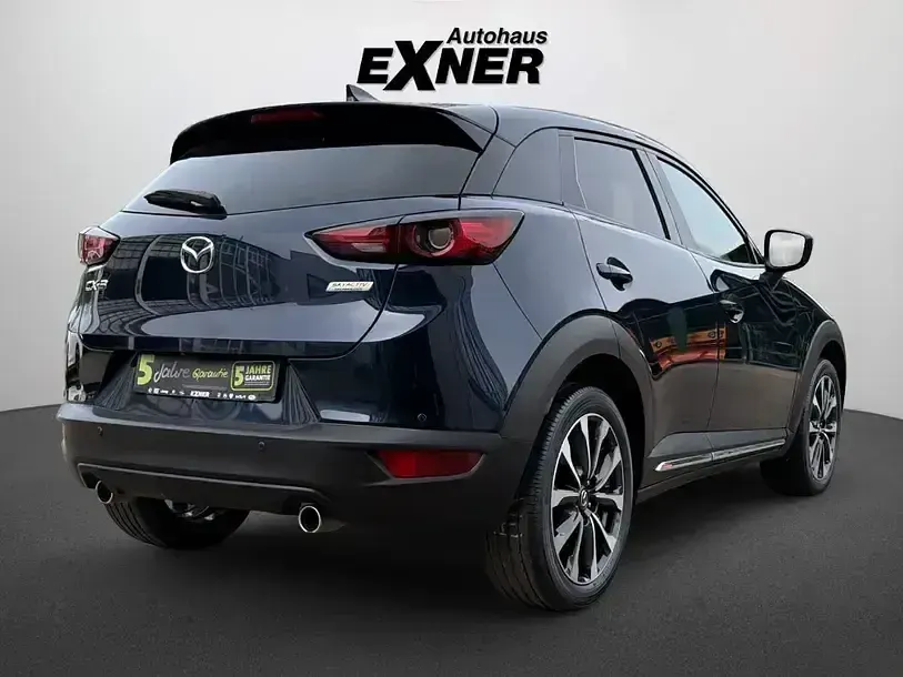 Gebraucht Mazda CX-3 Sports-Line 116 PS (85 kW) 2018 Deep crystal blue SUV