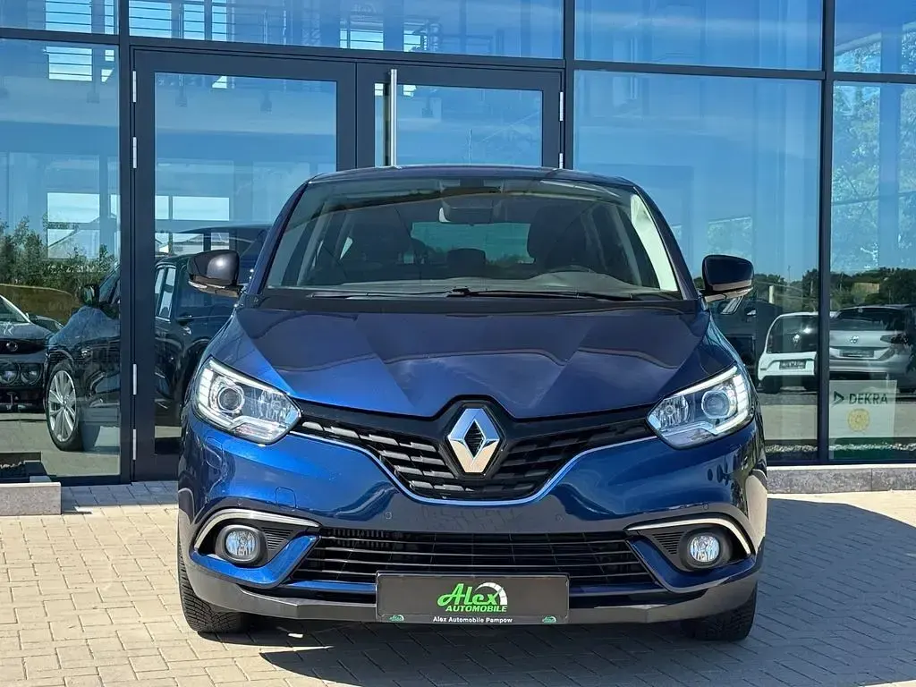 Gebraucht Renault Scenic E-Tech LIMITED 140 PS (102 kW) 2018 Blau Van / Kleinbus