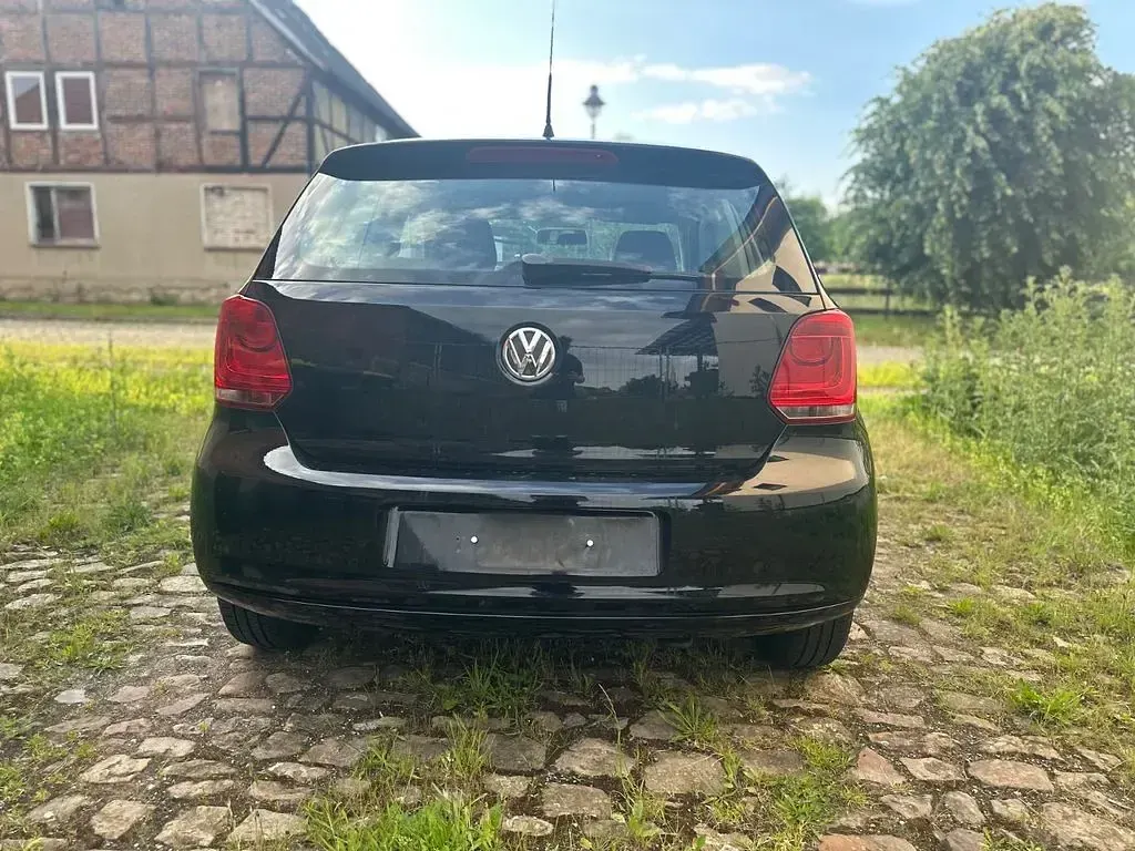 Gebraucht VW Polo Trendline 60 PS (44 kW) 2009 Schwarz Kleinwagen