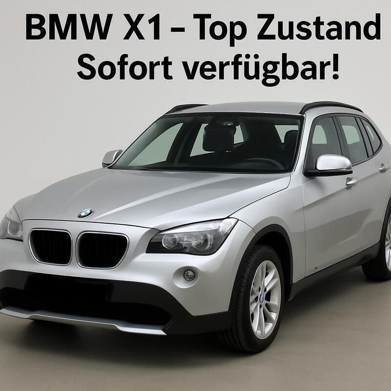 Silber Gebraucht 2010 BMW X1 SUV | 6.499 € (Guter Preis) - Bild 1/4