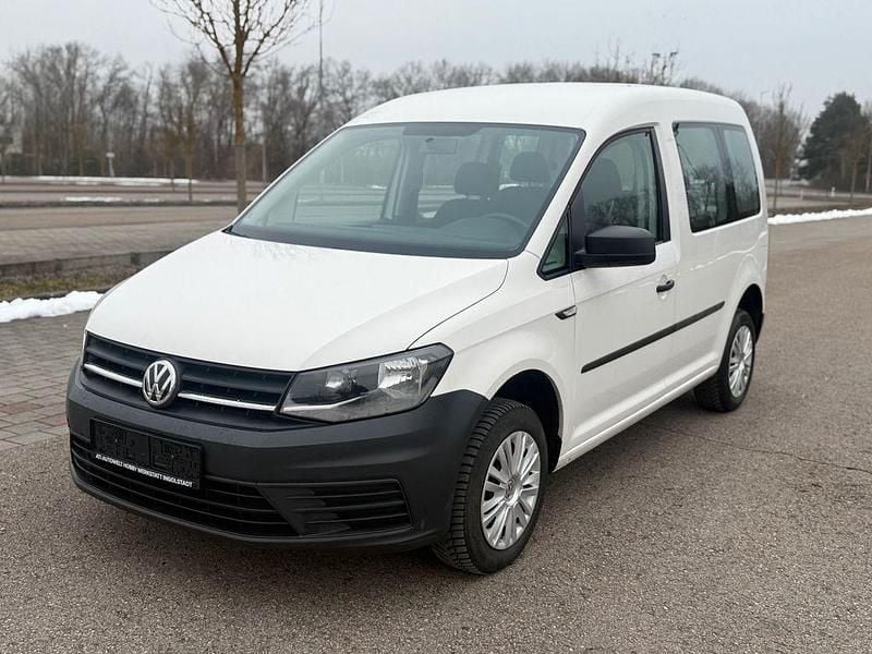 Gebraucht VW Caddy Conceptline 75 PS (55 kW) 2016 Weiß Van / Kleinbus